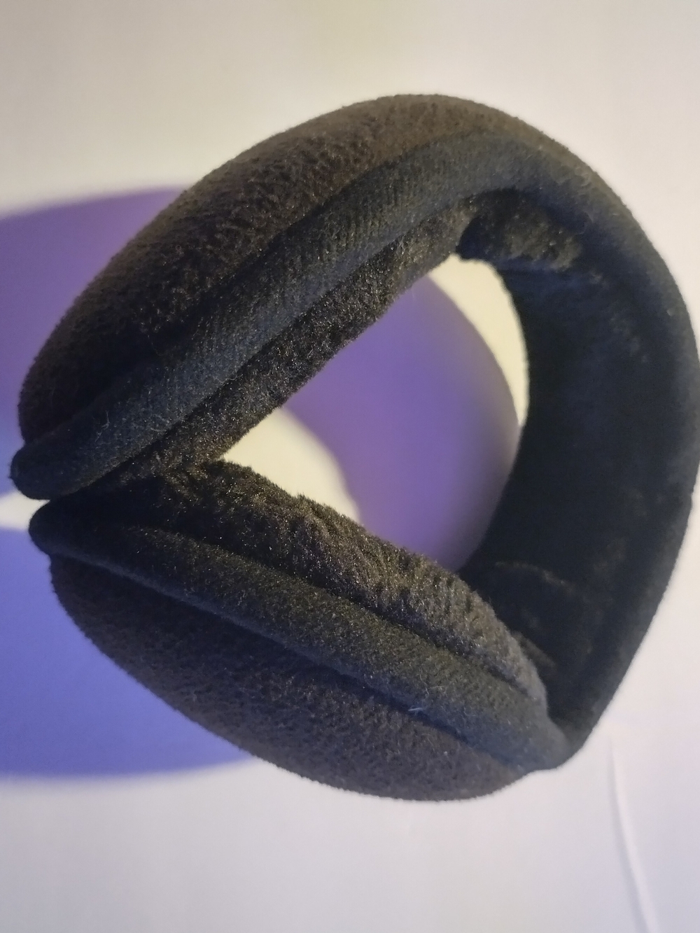 Black Comfortable Over-Ear Muff's Cushions